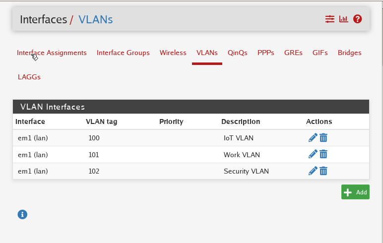 Repeat VLAN Setup