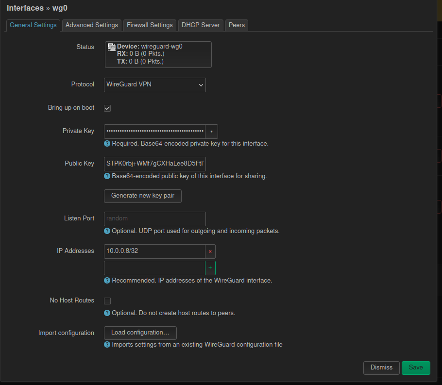 wg0 Config