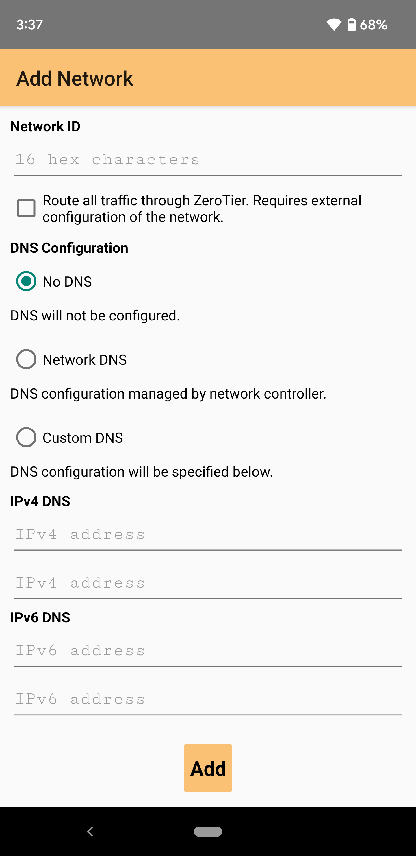 ZT Network Blank